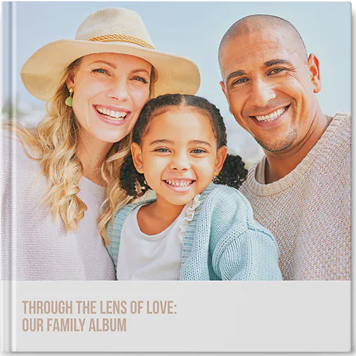 Classic White Photo Book