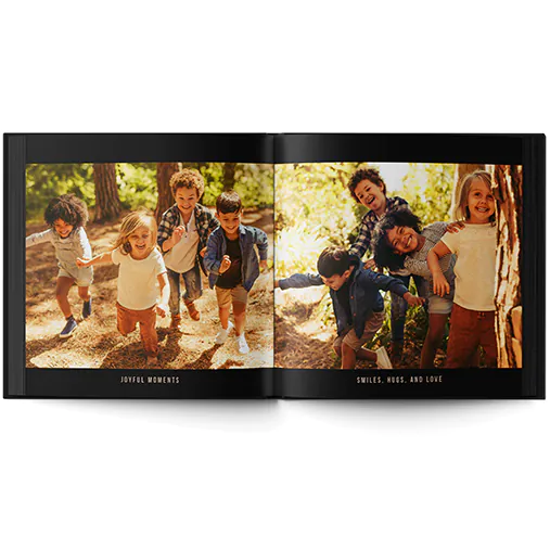 Classic Black Photo Book