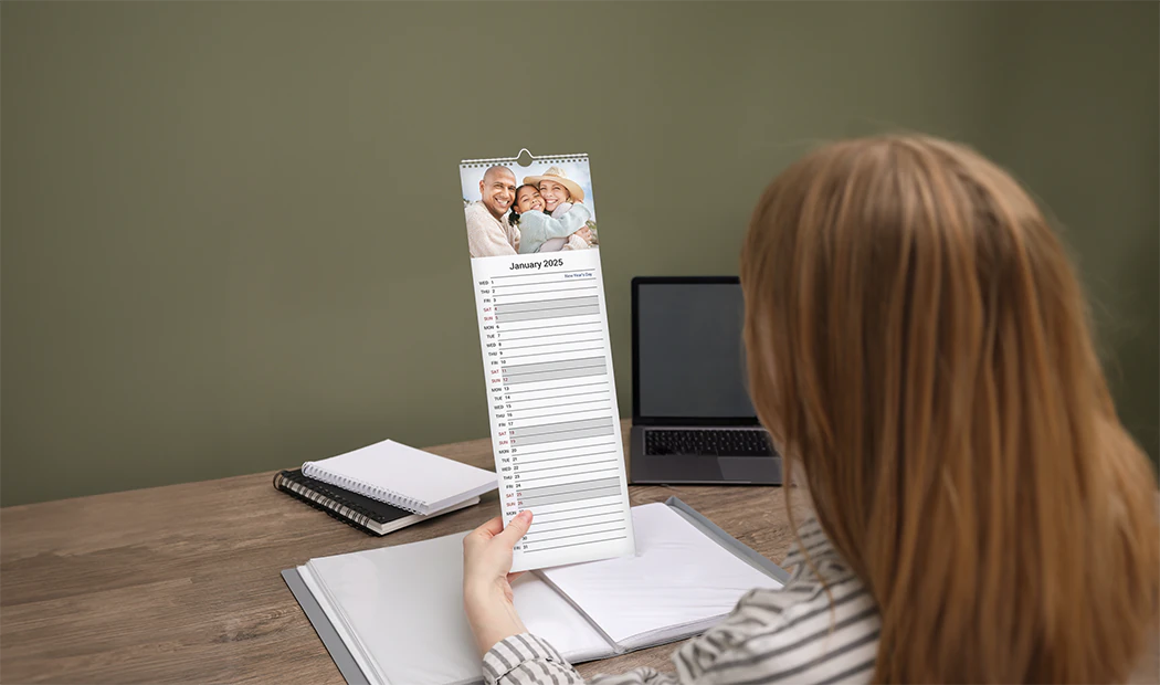 Personalised Wall Calendar
