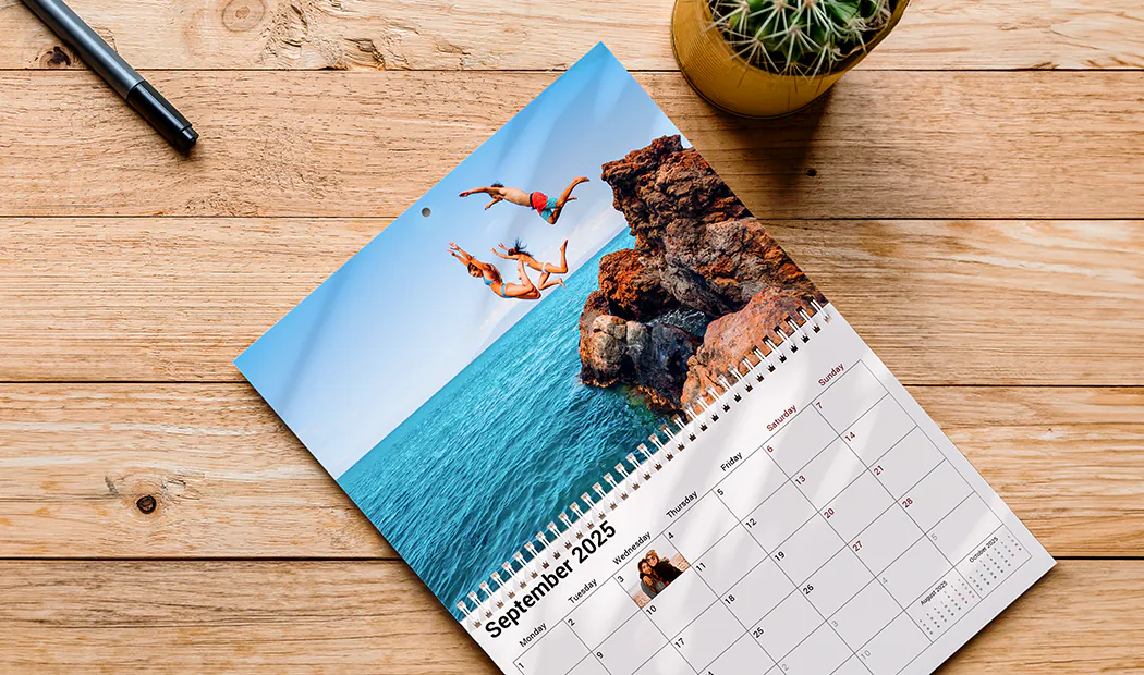Personalised Double Calendar